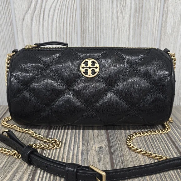 FLASH SALE🔥 NWOT TORY BURCH WILLA SHINE BARREL BAG - Picture 3 of 9